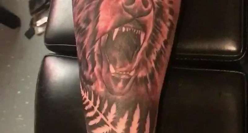 Bear Calf Tattoo